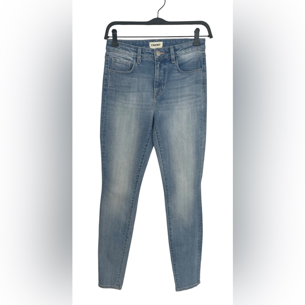 L'AGENCE Blue Skinny Jeans